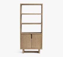 Online Designer Other Portola Open Bookcase with Doors