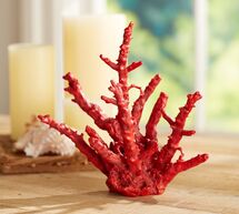 Online Designer Bedroom FAUX FIRE RED CORAL