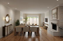 Online Designer Combined Living/Dining 3D Model