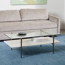 Online Designer Living Room Mid-Century Art Display Coffee Table - Cloud