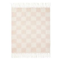 Online Designer Home/Small Office Faux Mohair Check Throw Blanket