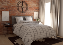 Online Designer Bedroom 3D Model