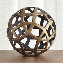 Online Designer Living Room  Geo Large Decorative Metal Bal