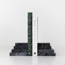 Online Designer Combined Living/Dining CAMERO MARBLE BOOKENDS | BLACK MARBLE