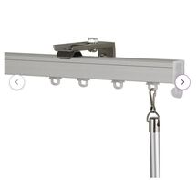 Online Designer Bedroom Marciniak Aluminum Single Curtain Rod