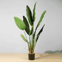 Online Designer Combined Living/Dining Zapo Artificial Bird Of Paradise Potted Plant 