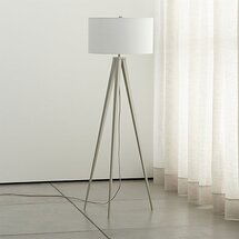 Online Designer Combined Living/Dining Theo Grey Floor Lamp
