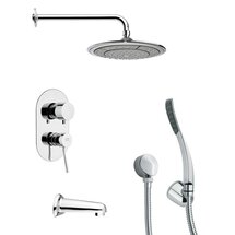 Online Designer Bathroom Remer TSH4040 Tyga Pressure Balance Tub and Shower Faucet