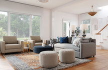 Online Designer Living Room 3D Model