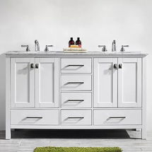 Online Designer Bathroom Newtown 60" Double Bathroom Vanity