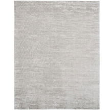 Online Designer Living Room Handmade Renzo Linear Pattern Area Rug - 12' x 15' - Pearl/Grey