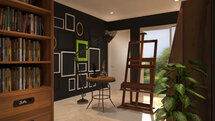 Online Designer Combined Living/Dining 3D Model