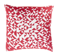 Online Designer Combined Living/Dining Magenta Ivory Pillow