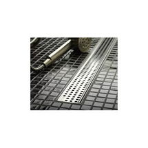 Online Designer Bathroom Square Linear 48" Grid Shower Drain