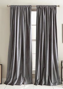 Online Designer Dining Room Room Darkening Curtain Pair (Set of 2)