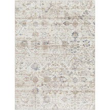 Online Designer Living Room Benfield Beige Machine Washable Area Rug