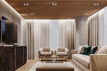 Online Designer Combined Living/Dining 3D Model