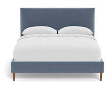 Online Designer Bedroom Lowen Upholstered Bed with Tufting Option, King, Chambray