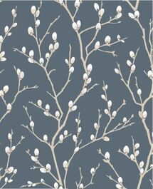Online Designer Bathroom Mount Washington 33' x 20" Floral and Botanical Wallpaper