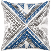 Online Designer Combined Living/Dining Rufiji Block printed pillow