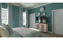 Online Designer Bedroom 3D Model