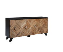 Online Designer Living Room Beauvais 4 Door Accent Cabinet