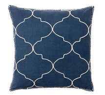 Online Designer Living Room Tile Embroidered Pillow Cover