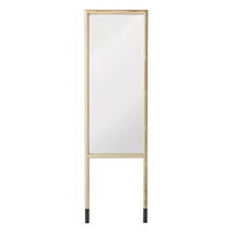 Online Designer Studio Wood Framed Standing Mirror