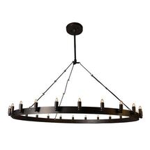 Online Designer Living Room Amalfi 24-Light Candle-Style Chandelier