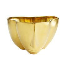 Online Designer Living Room Gold Flare Centerpiece