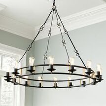 Online Designer Living Room Liam Round Chandelier