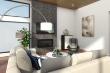 Online Designer Living Room 3D Model