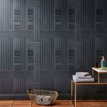 Online Designer Bedroom BARCA BLACK WALLPAPER