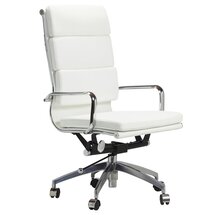 Online Designer Home/Small Office Santoyo Soft Pad High Back Ergonomic Executive Chair