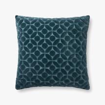 Online Designer Hallway/Entry Teal Garden Pillow