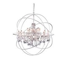 Online Designer Living Room Ashly 18-Light Unique / Statement Globe Chandelier