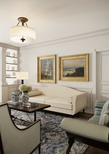 Online Designer Living Room 3D Model