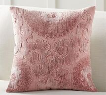 Online Designer Bedroom ELMIRA EMBROIDERED PILLOW COVER