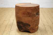 Online Designer Combined Living/Dining Teak Root Stump Round