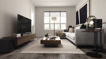 Online Designer Living Room 3D Model