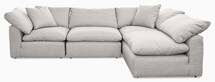 Online Designer Combined Living/Dining Bryant L-Sectional (4 piece)