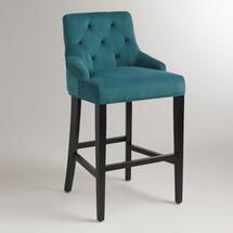 Online Designer Dining Room Pacific Blue Lydia Barstool