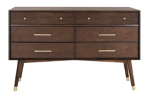 Online Designer Bedroom Hope 6 Drawer Double Dresser