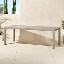 Online Designer Other MATERA LARGE GREY OUTDOOR DINING TABLE