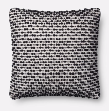 Online Designer Bedroom White / Black Throw Pillow