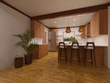 Online Designer Kitchen 3D Model