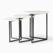 Online Designer Kitchen Ditmas Side Tables (12"–16") - Set of 3