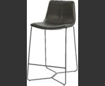Online Designer Combined Living/Dining Slope Leather Counter Stools