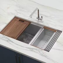 Online Designer Kitchen Roma 36 in. Undermount Sink