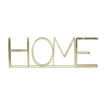 Online Designer Living Room Tullis "Home" Free-Standing Decorative Table Top Sign